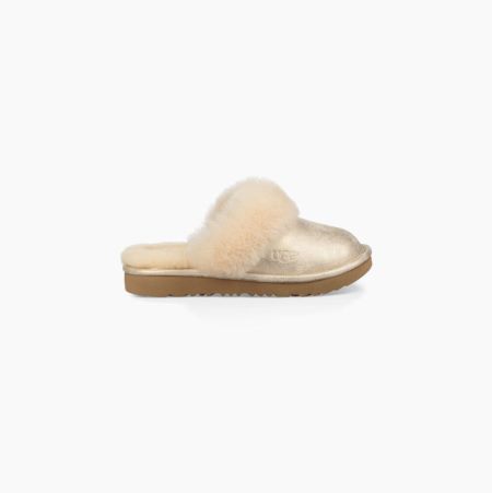 UGG Cozy II Metallic - Tøfler Barn - Gull (NO-J668)